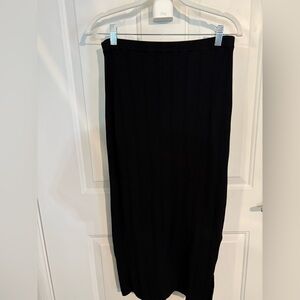 House of Harlow 1960 Classic Black Maxi Skirt